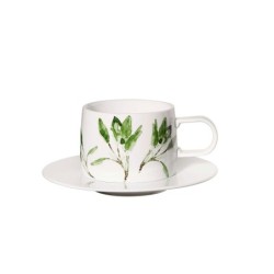 Cup with Saucer - Muga Sage