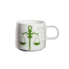 mug Libra d. 9,5 cm, h. 8,6 cm