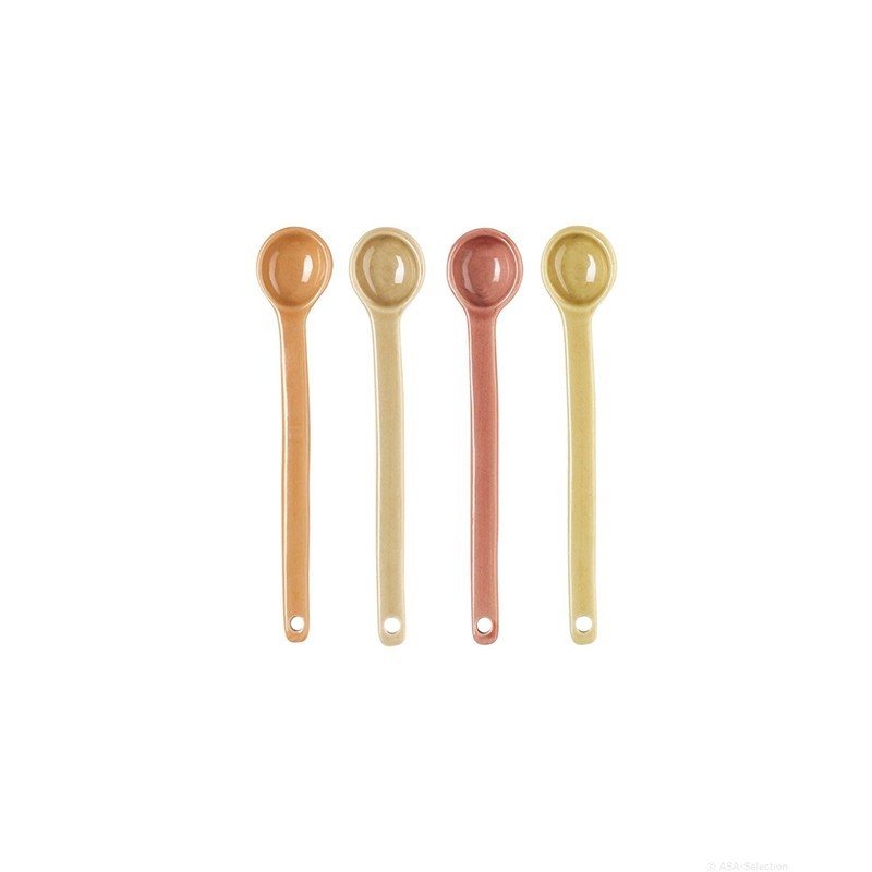 Caixa com 4 Colheres 11,5cm Terra - Coppetta