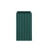 Vase 21Cm with Grooves Petrol - Quadro