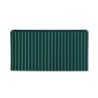 Vase 29,5Cm with Grooves Petrol - Quadro