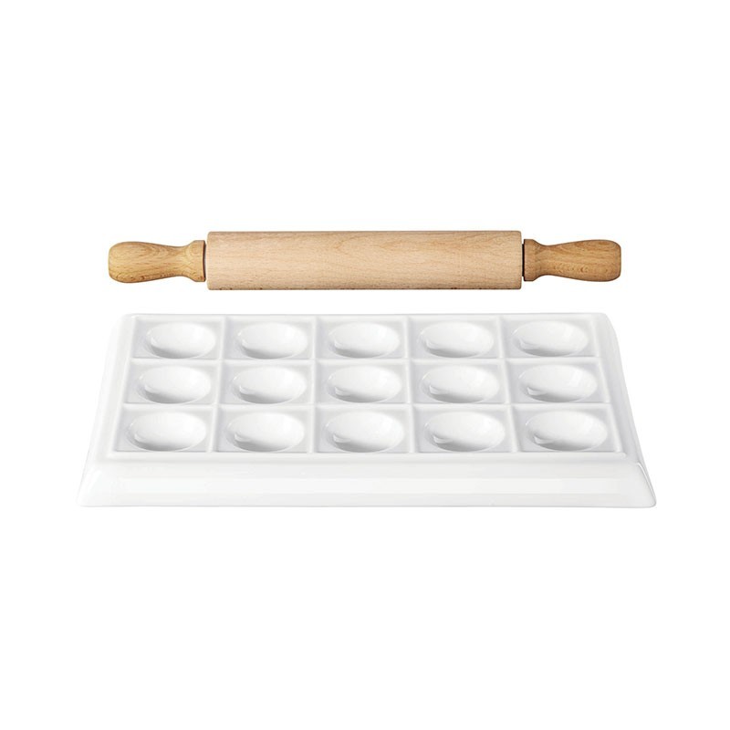 Ravioli Maker and Rolling Pin – 250ºC Ravioli Maker and Rolling Pin – 250ºC