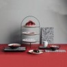 Tabuleiro com Estrutura de Metal 30x9cm - Terrazzo