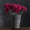Florero 18cm Basalto - Facette
