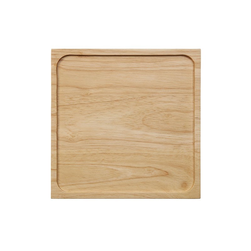 Wooden Tray Square - Black Tea
