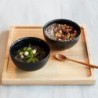 Wooden Tray Square - Black Tea