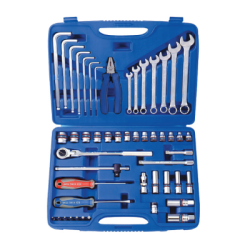 3/8" 50PC JOGO CHAVES DE CAIXA  12PT&6PT