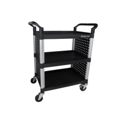 TOOL SHELF TROLLEY WITH SIDE PANELS