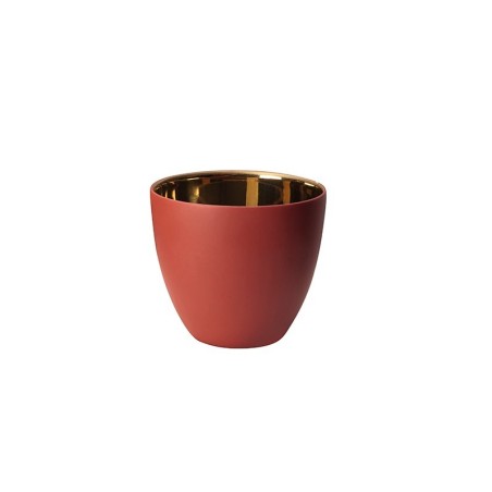 Lantern Red and Gold Shiny Ø7,2cm – Saisons