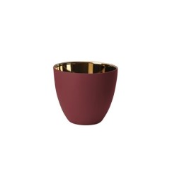 Lantern Raspberry and Gold Shiny Ø7,2cm – Saisons