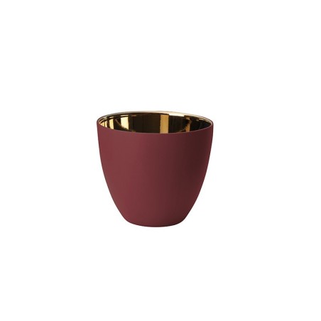 Lantern Raspberry and Gold Shiny Ø7,2cm – Saisons