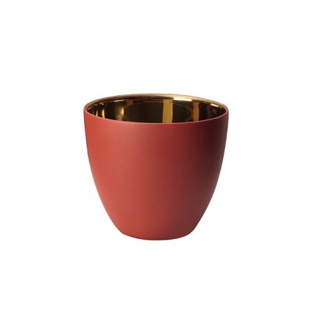 Lantern Red and Gold Shiny Ø9cm – Saisons