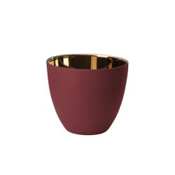 Lantern Raspberry and Gold Shiny Ø9cm – Saisons
