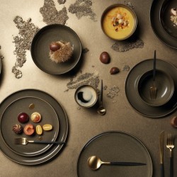 Dinnerplate Ø26,5cm Chestnut – Kolibri