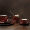 Espresso Cup with Saucer Rusty Red - Kolibri