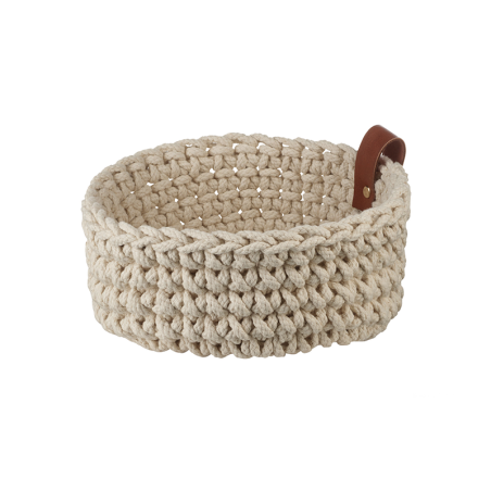 Crochet Basket Ø17cm Sencha - Coppa
