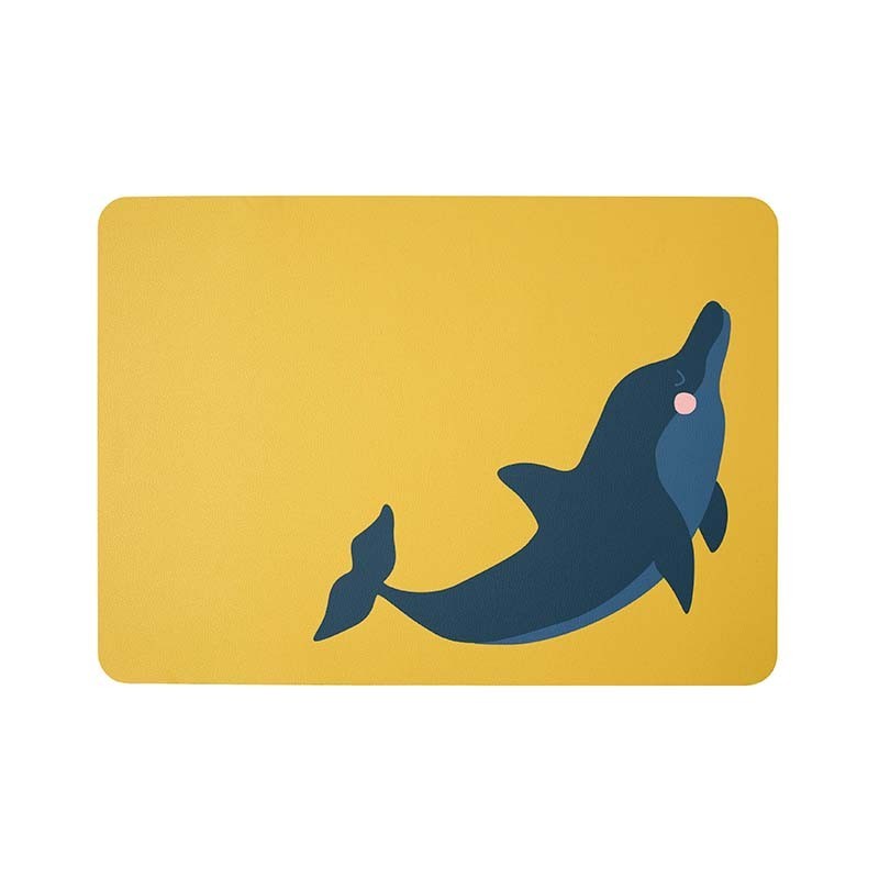Placemat Dolphin Dennis - Kids Placemat Dolphin Dennis - Kids