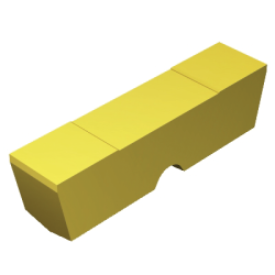 Pastilha Sangrar BG-154.91-3 S1P