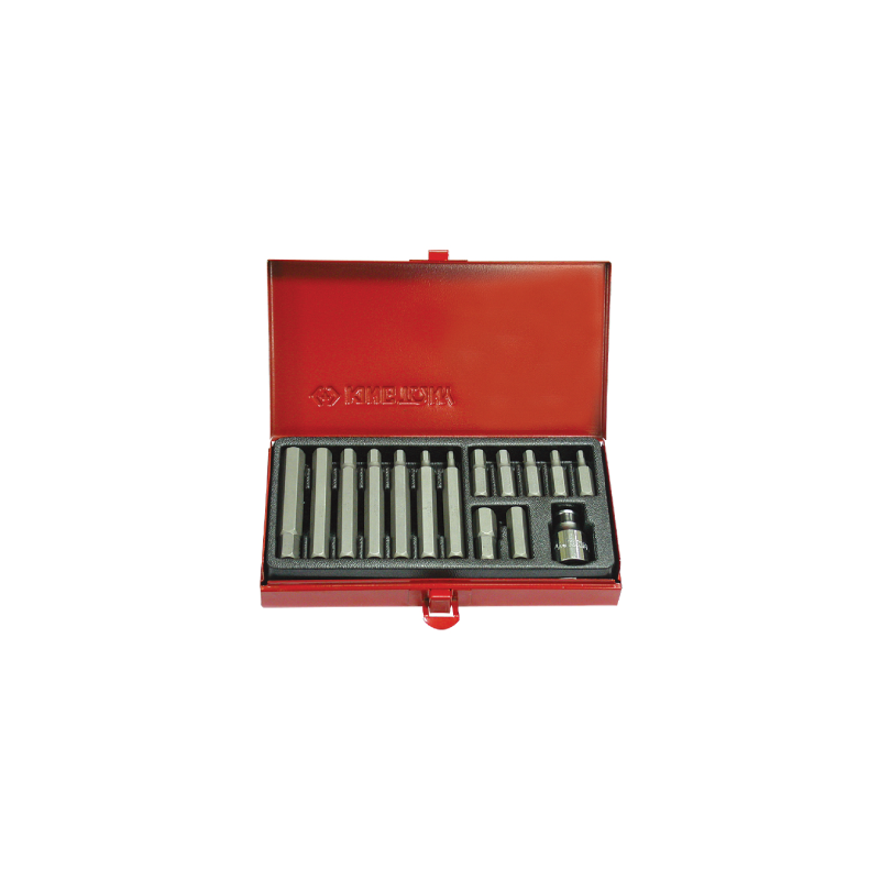 KING TONY Hex Head 10mm Bit Set 15 Pieces KING TONY Hex Head 10mm Bit Set 15 Pieces