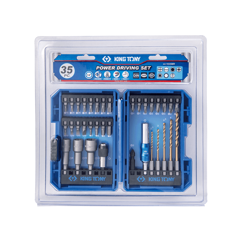 JOGO DE PONTAS DE 1/4" - 35 PEÇAS JOGO DE PONTAS DE 1/4" - 35 PEÇAS