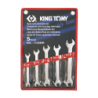 KING TONY 5 Pieces Flat Spanner Set