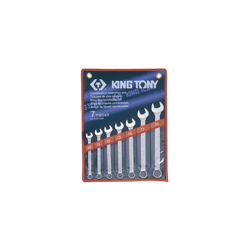 Combination Metric Wrench Set 7 Pieces KING TONY Combination Metric Wrench Set 7 Pieces KING TONY
