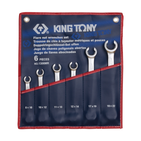 Jogo de Chaves de Luneta Aberta 6 Peças KING TONY