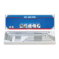 KING TONY Hex Key Set Extra Long Arm 8 Pieces MR01