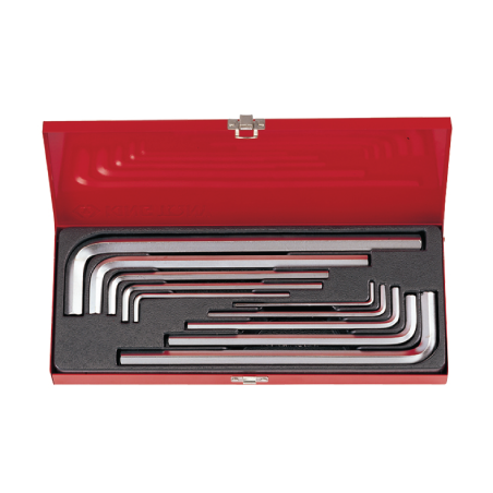 KING TONY Hex Key Set Extra Long Arm 10 Pieces