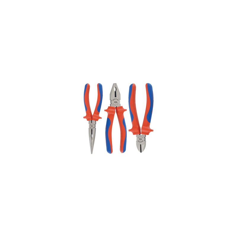 KING TONY Insulated Pliers Set 3 Pieces