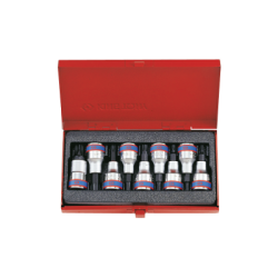 KING TONY 1/2” TORX® Bit Socket Set 9 Pieces
