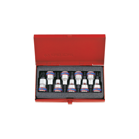 KING TONY 1/2” TORX® Bit Socket Set 9 Pieces