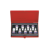 KING TONY 1/2” TORX® Bit Socket Set 9 Pieces