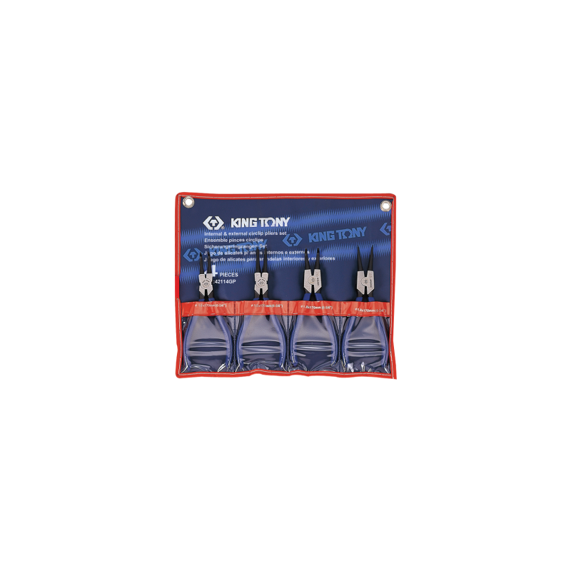 Circlip Pliers Set 4 Pieces 42114GP KING TONY