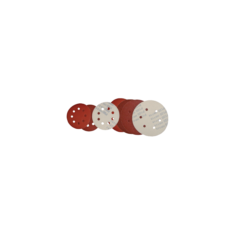BELFLEX Velcro Sanding Discs for Orbital Machines A-220 115 x 8 mm