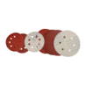 BELFLEX Velcro Sanding Discs for Orbital Machines A-220 115 x 8 mm