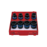 KING TONY 3/4' Impact Socket Set - Metric Size 8 (un.) 6408MP10