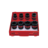 KING TONY 3/4' Impact Socket Set - Inch Size 8 (un.) 6408SP10