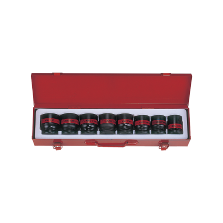 KING TONY 3/4' Impact Socket Set - Inch Size 8 (un.) 6409SP10