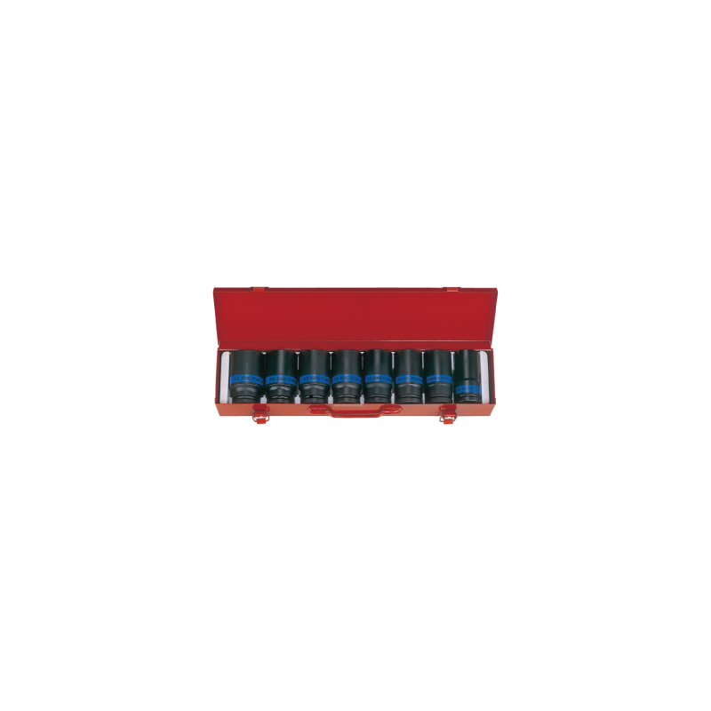 KING TONY 3/4' Impact Socket Set - Metric Size 8 (un.) 6410MP KING TONY 3/4' Impact Socket Set - Metric Size 8 (un.) 6410MP