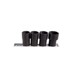 KING TONY 4-Unit Socket Set for Removing Damaged Nuts