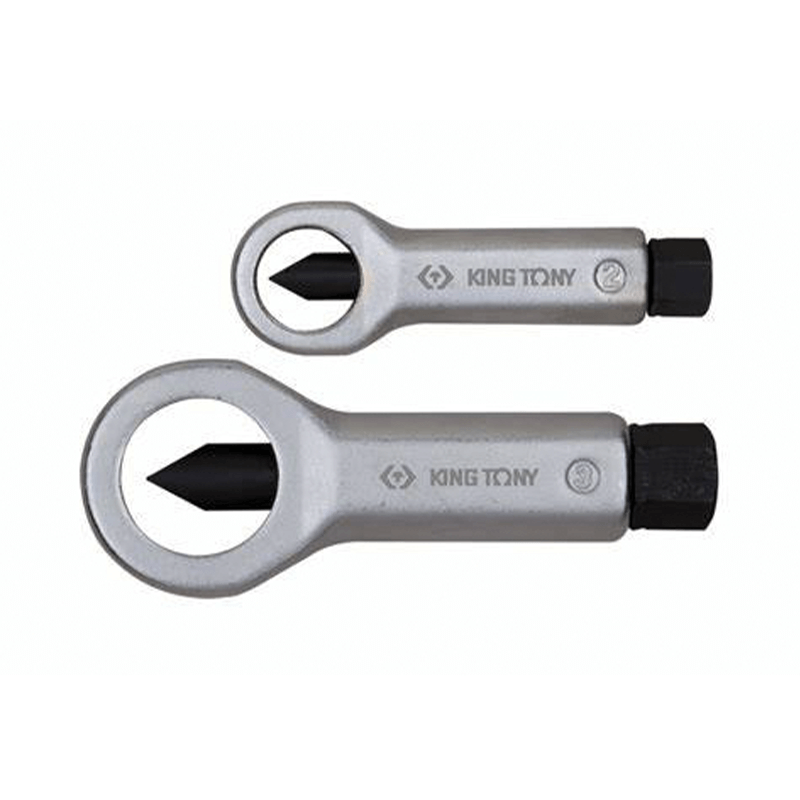 KING TONY 2-Piece Nut Remover Set KING TONY 2-Piece Nut Remover Set
