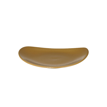 Prato de Sobremesa Ø21cm - Cuba Ocra