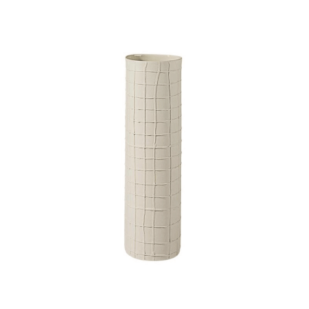 vase, squares *d. 8 cm, h. 25,5 cm, hand
