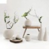 Vase Natur Ø12,5Cm - Carve