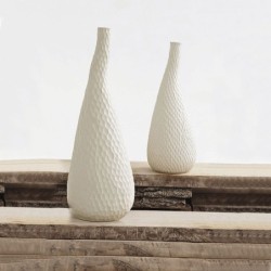 Florero Natural Ø12,5Cm - Carve
