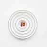 Plato Para Postres Pequeño Ø14,5Cm - Ligne Noire