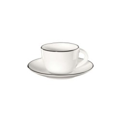 Chávena Para Expresso Com Pires - Ligne Noire