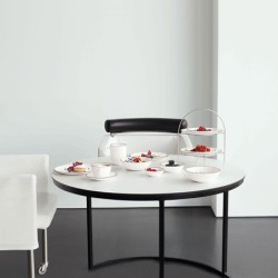 Espresso Cup With Saucer - Ligne Noire