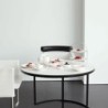 Espresso Cup With Saucer - Ligne Noire